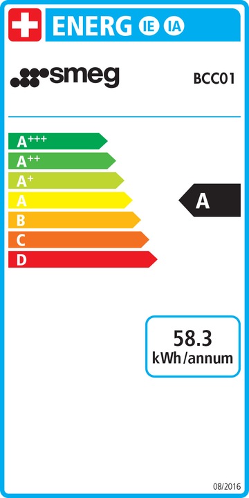 Energie-Label Smeg BCC11RDMEU