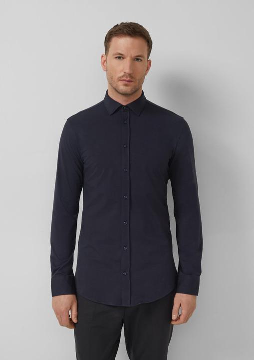 Immagine prodotto s.Oliver Hemd Tailored Fit: Elegantes Langarmhemd aus Edeljersey (44)