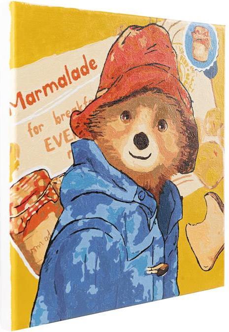 Produktbild Craft Buddy Breakfast Time, 30x30cm Paint By Numbers Kit - Paddington