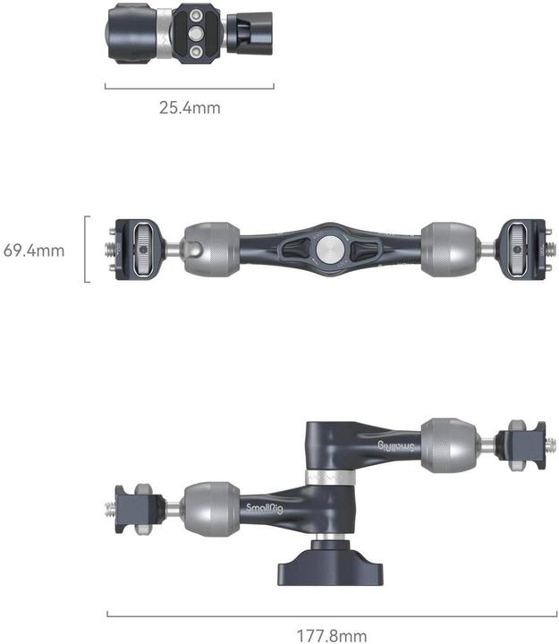 Actual product image SmallRig 4194 Rosette arm (7â)