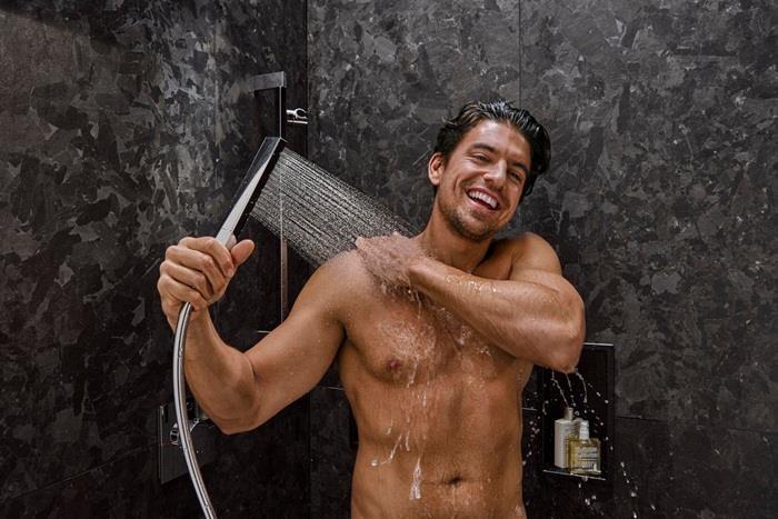 Immagine prodotto hansgrohe Pulsify E Stabhandbrause 100, 1 Strahlart EcoSmart, 24320 (1 Tipo di fascio, 8 l/min)