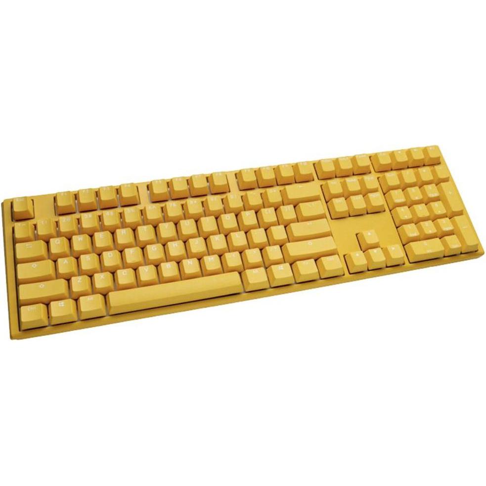 Thumbnail - Ducky One 3 yellow gaming keyboard, RGB LED - MX-red (DE, Kabelgebunden), Tastatur, Gelb
