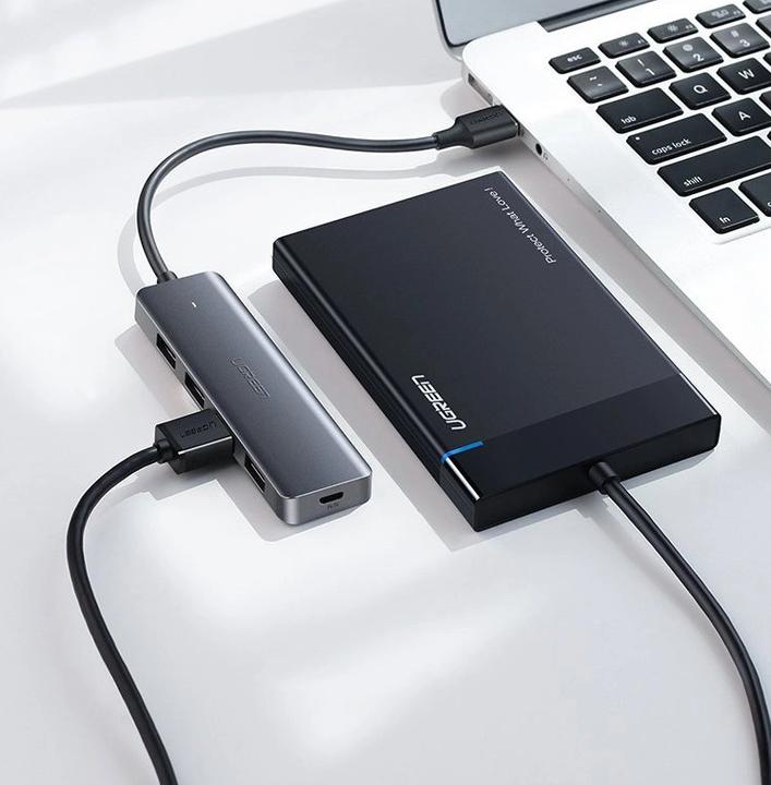 Produktbild Ugreen USB 3.0 Hub 4-Port 50985 (USB-A, 4 Ports)