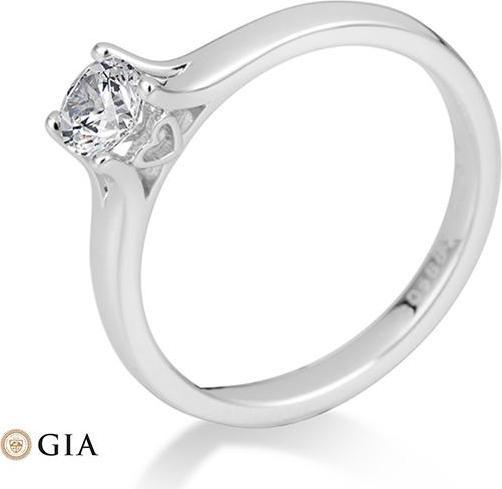 Immagine prodotto Breuning 4 griffe incastonate da 0,40 ct. (50, Oro 750/18 K)