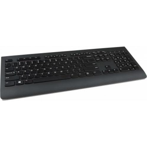 Lenovo 4X30H56841 (USA, Kabellos), Tastatur, Schwarz