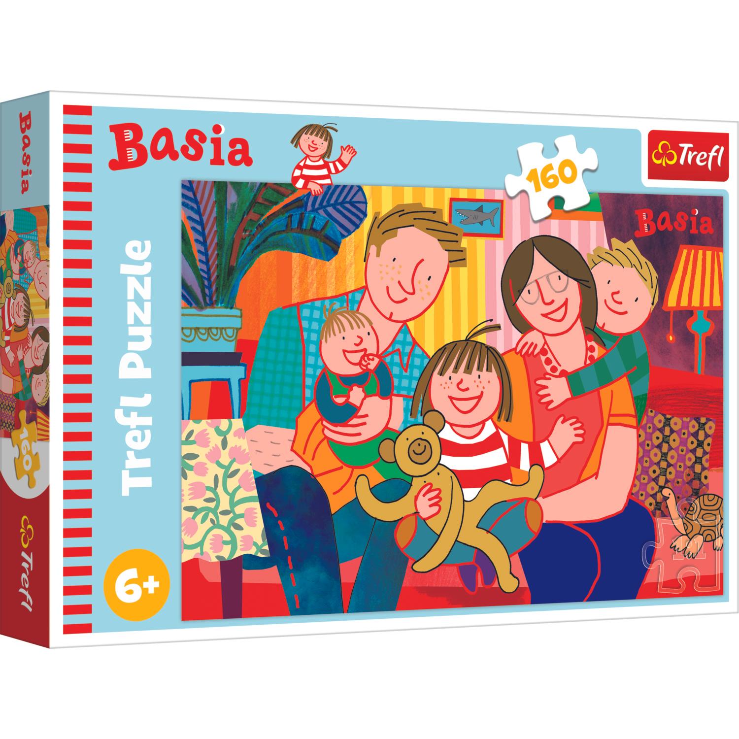 Trefl Puzzle bestehen aus 160 Teilen und wurden für alle kleinen Puzzle-Liebhaber entworfen. Nach dem Zusa (160 Teile)