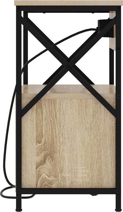 Produktbild vidaXL Moderner Nachttisch (40 x 31 x 60 cm)