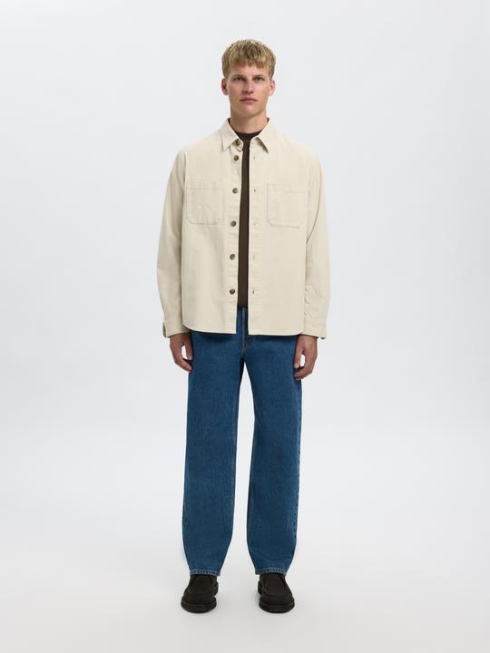 Actual product image Selected Homme Slhemanuel Soft Crew Neck Sweat Noos (L)