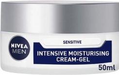 Actual product image NIVEA MEN Men Sensitive Intensive Moisturising Cream-Gel 50ml (50 ml, Face gel)