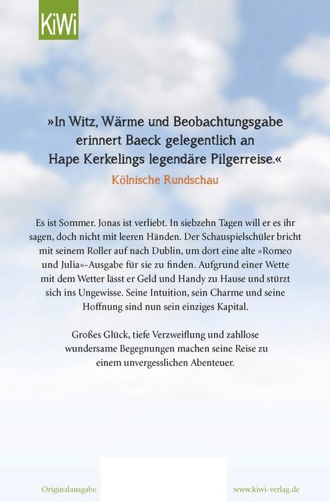 Produktbild Wenn die Sonne rauskommt, fahr ich ohne Geld (Deutsch, Jonas Baeck, 2019)