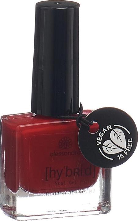 Produktbild Alessandro Nagellack Hybrid 112 Red Paradise (112 Red Paradise, Gel-Effekt Nagellack)