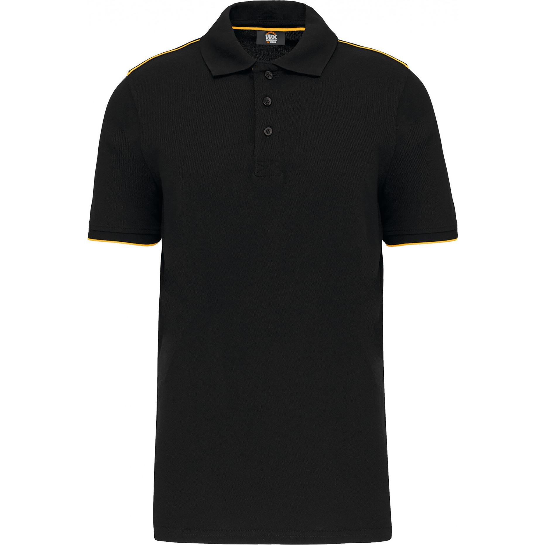 Thumbnail - Kariban, Herren, Shirt, DayToDay, Gelb, Schwarz, (S)