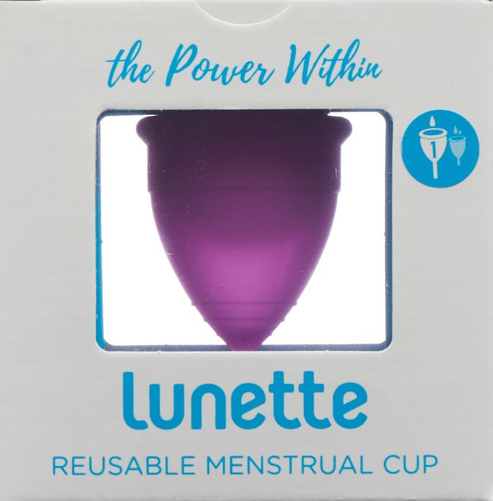 Actual product image Lunette Menstruationstasse Grösse 1 lila (Regular)
