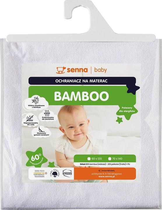 Image du produit Nenurodyta PROTÈGE-MATELAS EN BAMBOU 70X140 (70 x 140 cm)