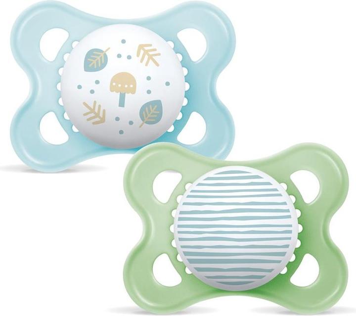 Produktbild MAM Original Nuggi 0-6m, Farbe Boy (2x, bis 6 Monate)