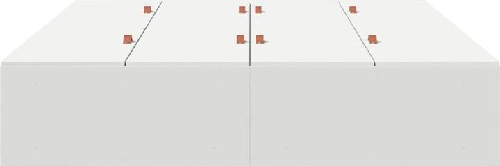 Actual product image vidaXL Aufbewahrungsbettgestell (135 x 190 cm)