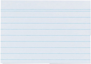 Actual product image Herlitz Index cards (A7, 170 g/m², 100 x)
