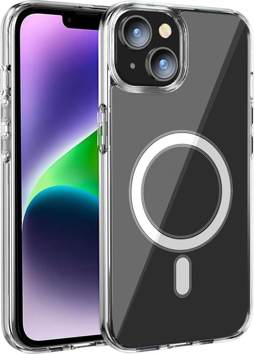 Actual product image Ueli Express iPhone 15 Rubber Protective Case MagSafe Transparent (Apple iPhone 15)