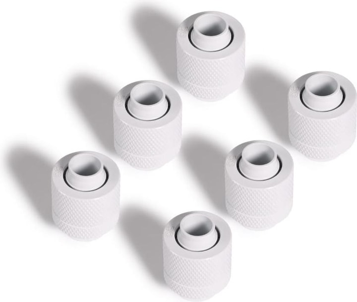 Produktbild Alphacool ANS Eiszapfen 13/10mm Anschraubt??lle G1/4 - White Sixpack