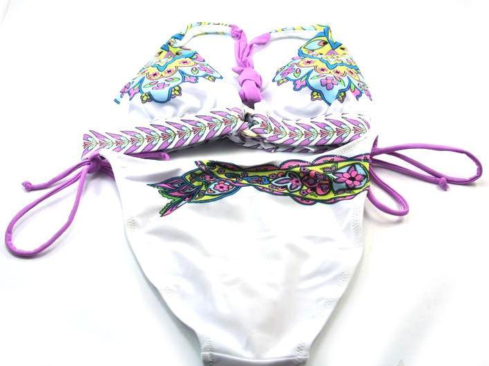 Produktbild Hermex Bikini Victoria Farbig Blumenmuster / Grösse L (L)