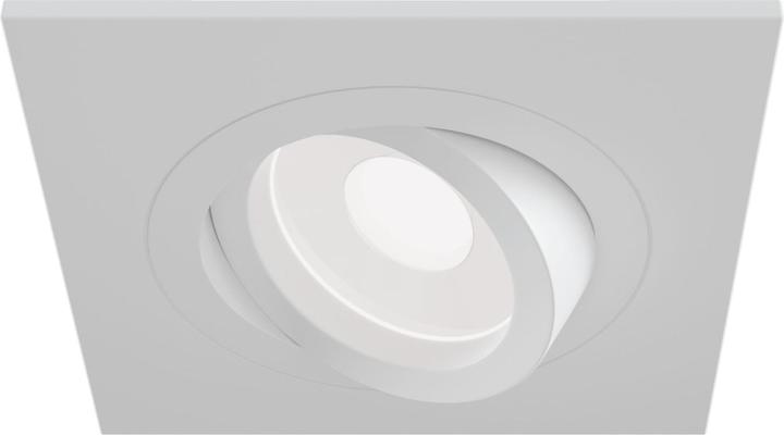 Produktbild Maytoni Atom Downlight, Einbauleuchte GU10 quadratisch Weiss (GU10)