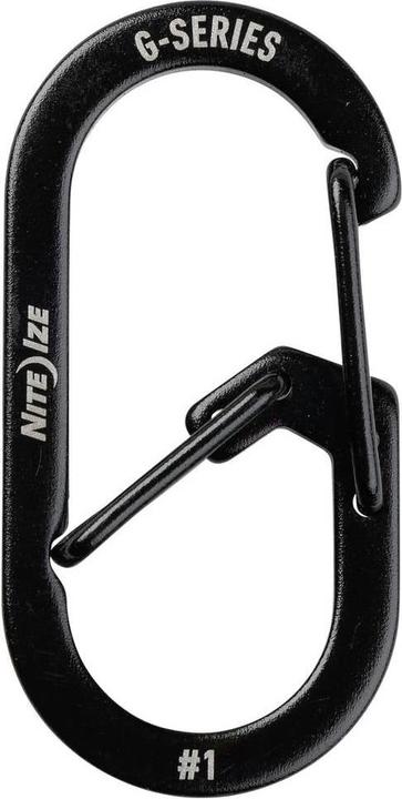 Immagine prodotto Nite Ize NiteIze G-Series 1 set di moschettoni 2-pack nero