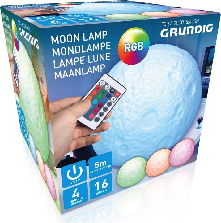 Actual product image Grundig LED Moon Lamp Color chan PL