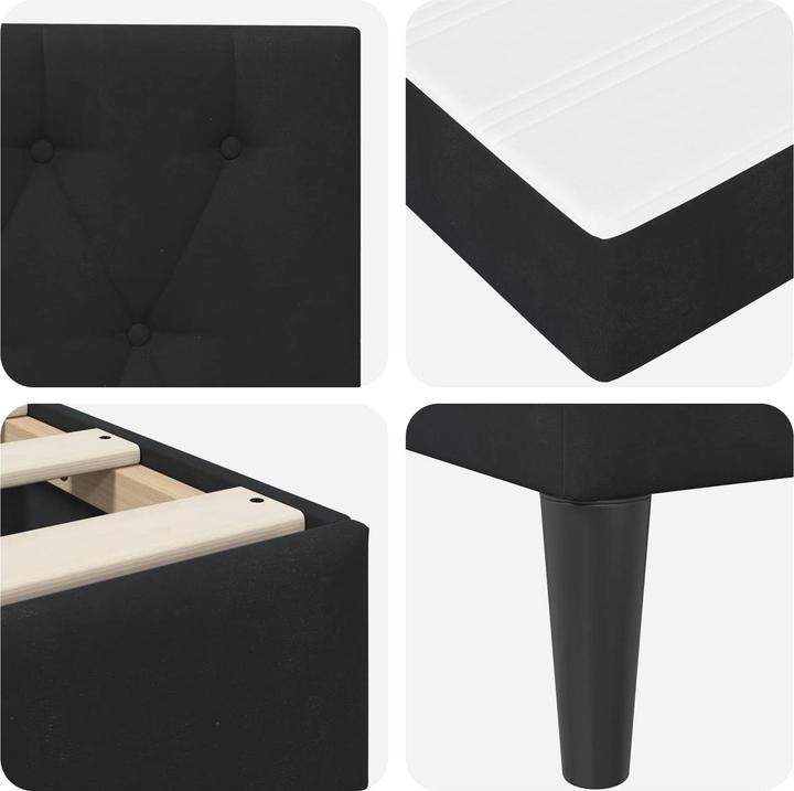 Image du produit vidaXL Modernes Bett (90 x 200 cm)