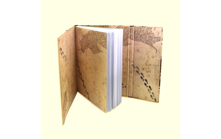 Actual product image Blue Sky Harry Potter bloc-notes magnétique A5 Marauders Map (carton de 6) (A5, Lined, Hardcover)
