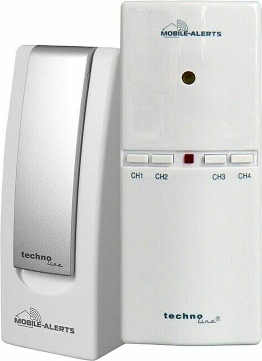 Technoline Mobile Alerts MA 10086 Set Gateway station de base incl. détecteur de signal