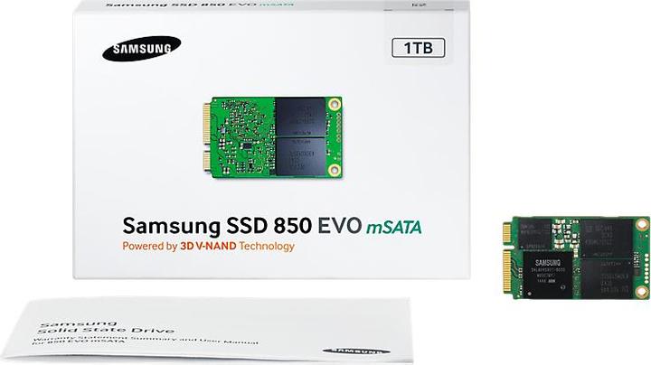 Actual product image Samsung 850 Evo (1000 GB, mSATA)