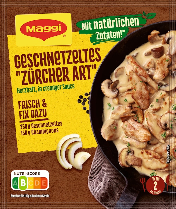 Produktbild Maggi FIX Geschnetzeltes Zürcher Art (47 g)