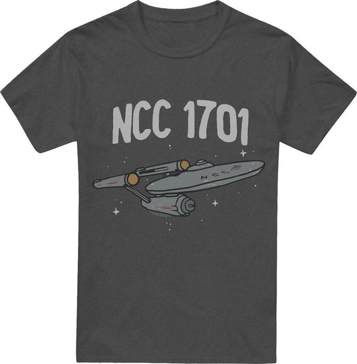 Actual product image Unisex Adult The First Enterprise T-Shirt (XXL)