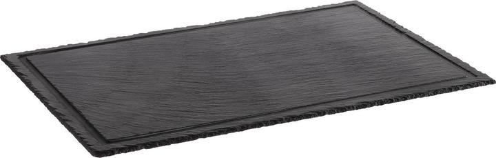 APS Plaque d'ardoise naturelle avec rainure pour le jus