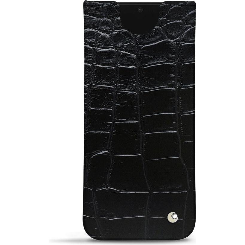 Noreve Lederschutzhülle (Samsung Galaxy S23 Ultra), Smartphone Hülle, Schwarz