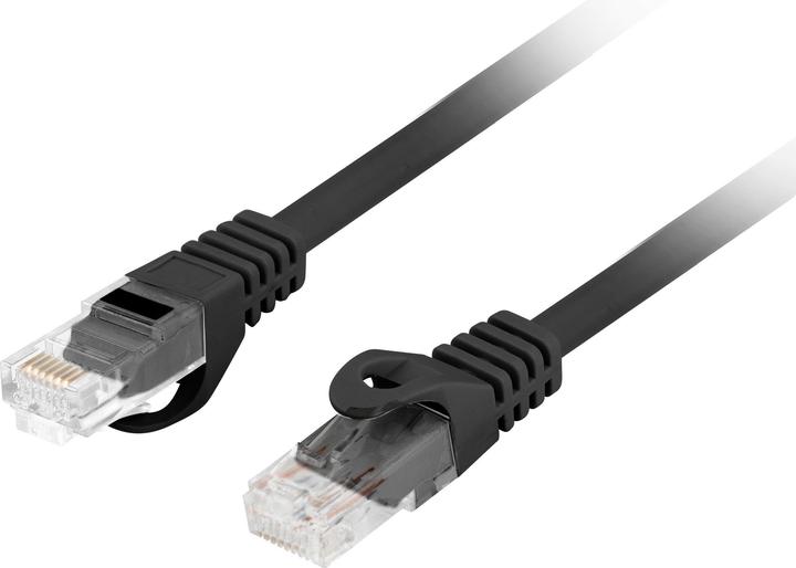Lanberg Patchcord cat.6 UTP 2m black (CAT6, 2 m)