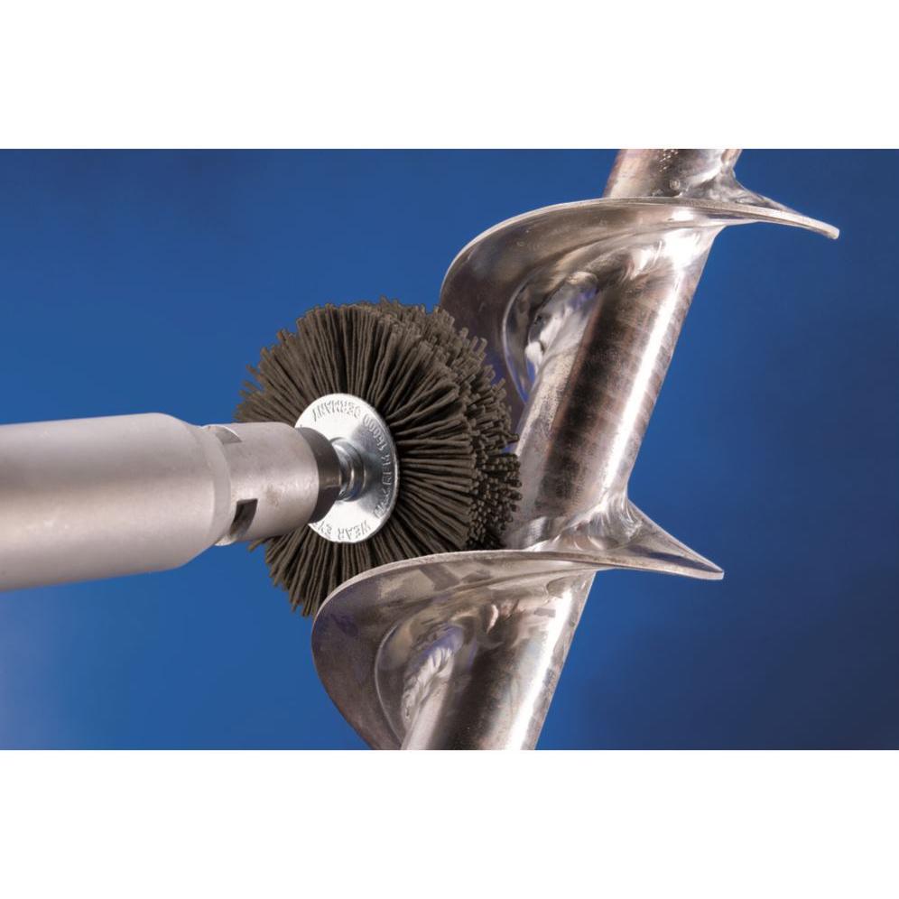 Thumbnail - Pferd, Schleifmittel, Rundbürste Schaft ungezopft RBU INOX 030