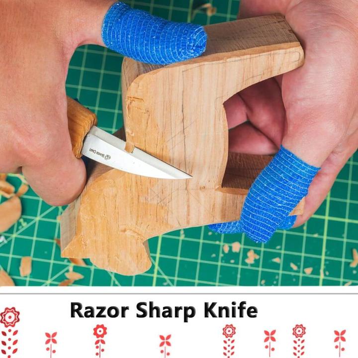 Actual product image Beaver Craft BeaverCraft Dala Horse Carving Hobby Kit