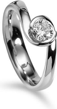 Produktbild Muau Solitaire (54, 750/18 K Gold)