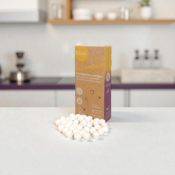 Produktbild bluu Cleanions - Trinkflaschenreiniger