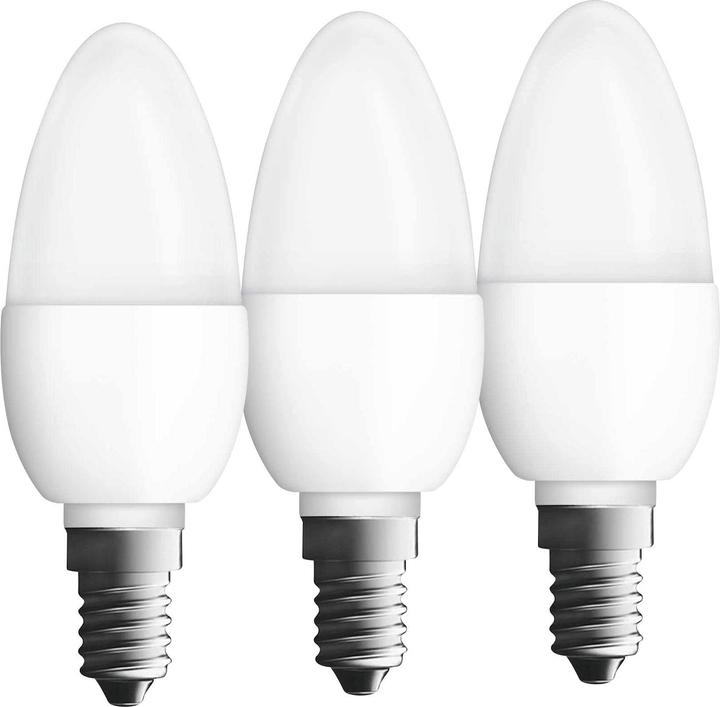 Actual product image Osram LED Base (E14, 5.70 W, 470 lm, 3 x, F)