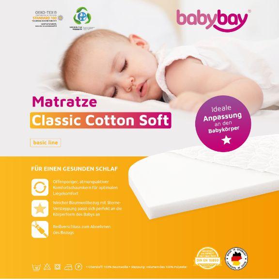 Produktbild Babybay Classic Cotton Soft (81 x 41.5 cm)