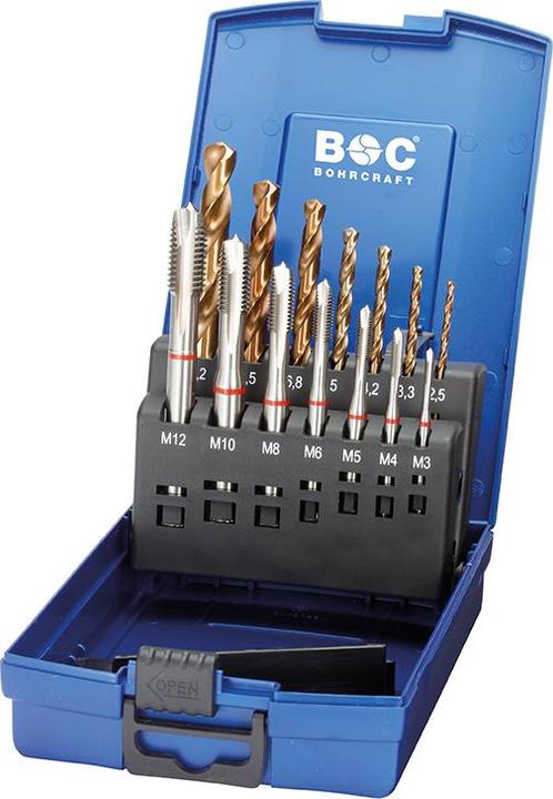 Actual product image Bohrcraft MGB14G-K Rotring MGB+338E //M3-M12 14-pcs.