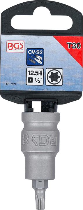 Actual product image BGS Kraft-Bit-Einsatz (Hexagon socket TX)