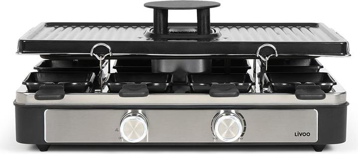 Actual product image Livoo Raclette grill 8 persons smokeless