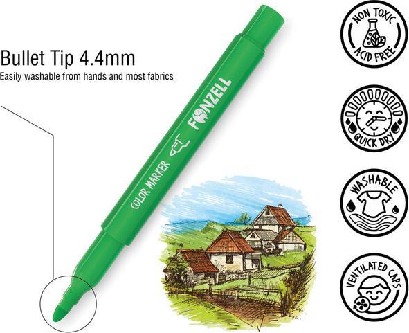 Produktbild Fonzell Marker Kids (12x)