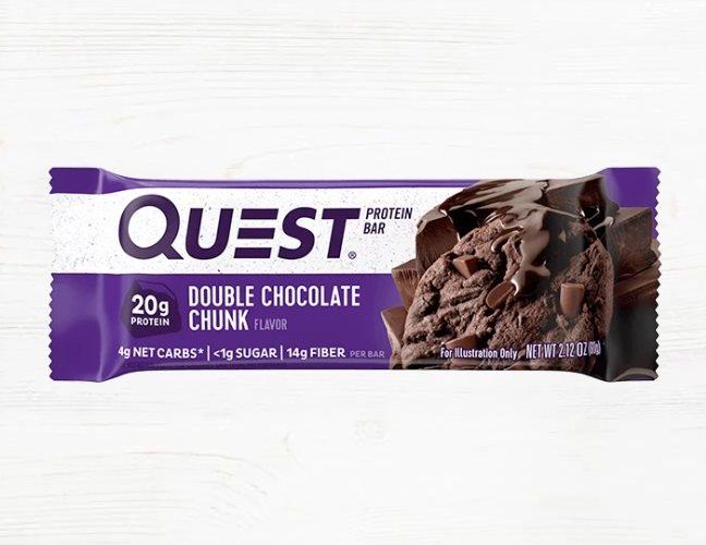 Image du produit Quest Double Chocolate Chunk (720 g, 12 pcs)