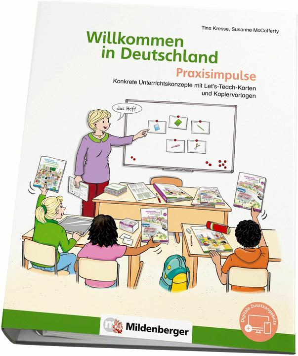 Actual product image Kresse:Willkommen in Deutschland - Prax (German, Susanne McCafferty, Yellow cress, 2025)