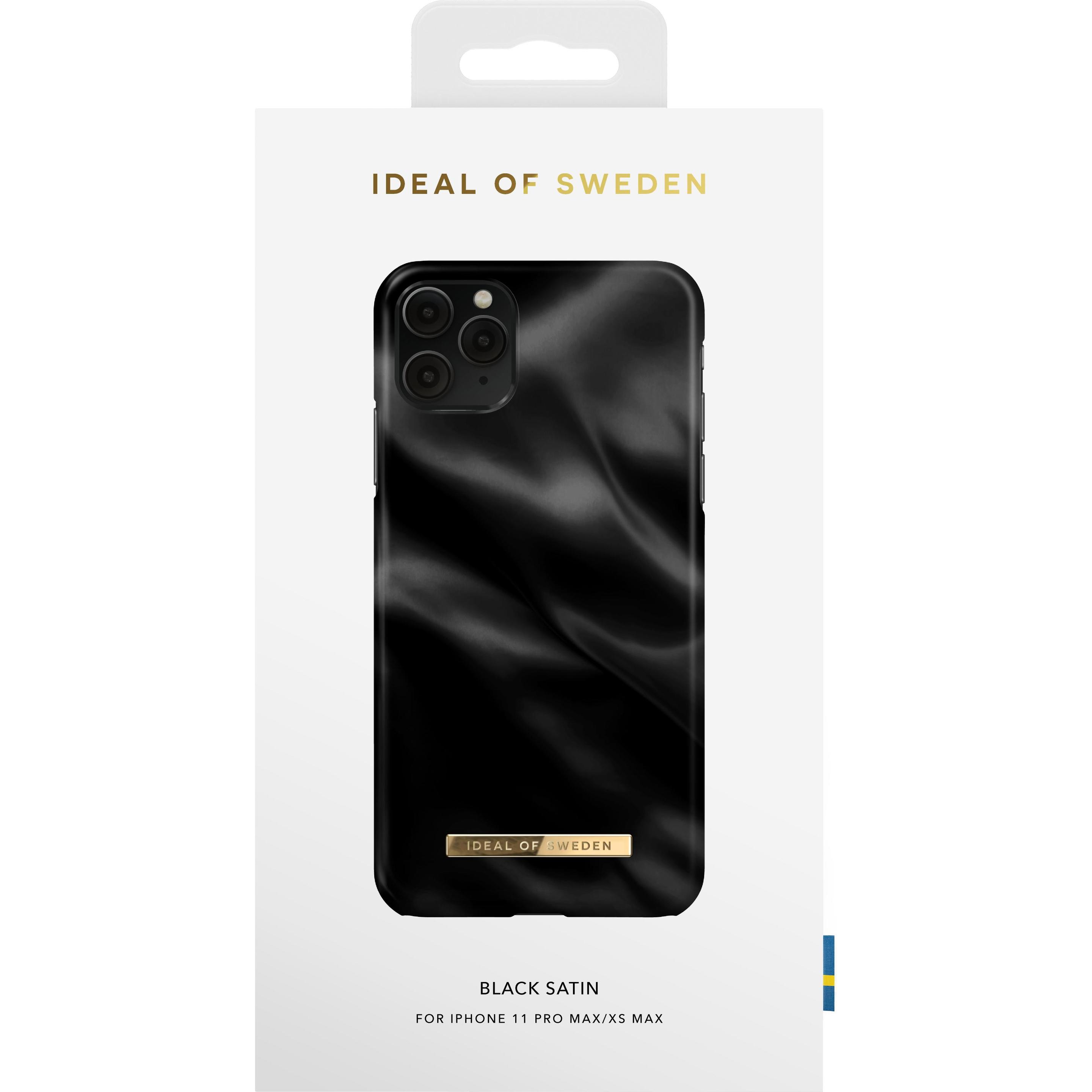 Thumbnail - iDeal Of Sweden Designer Hard-Cover Black Satin (Apple iPhone 11 Pro Max), Smartphone Hülle, Schwarz