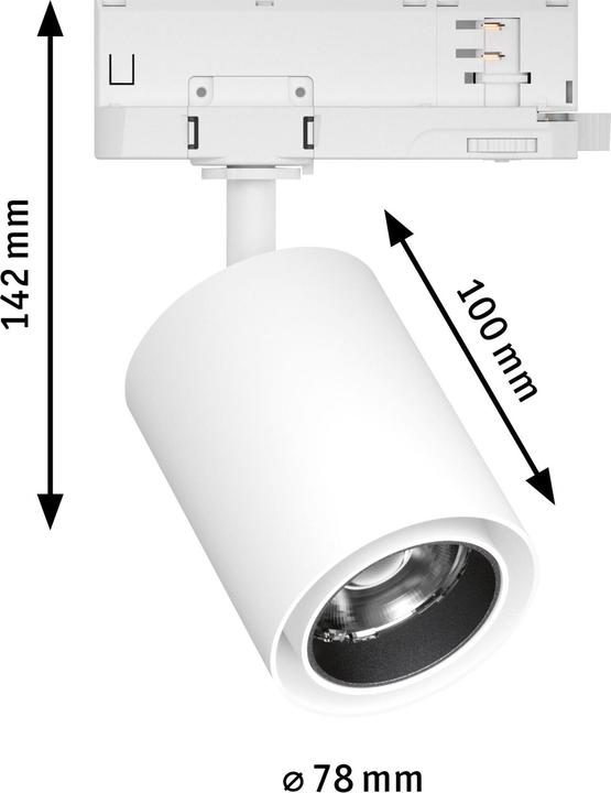 Actual product image Paulmann PAUL LED track spotlight (3100 lm)